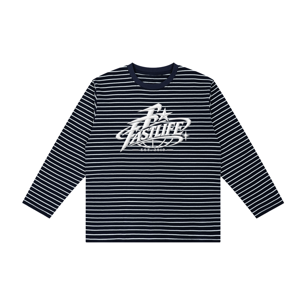 FASTLIFE WW Kid's Striped Long Sleeve T-Shirt