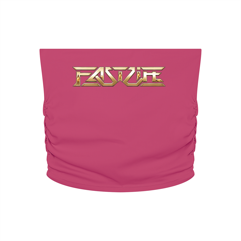 Women’s FASTLIFE Ruched Cropped Yoga Tube Top