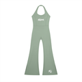 Korveiii Ms Pretty Halter Flared Jumpsuit