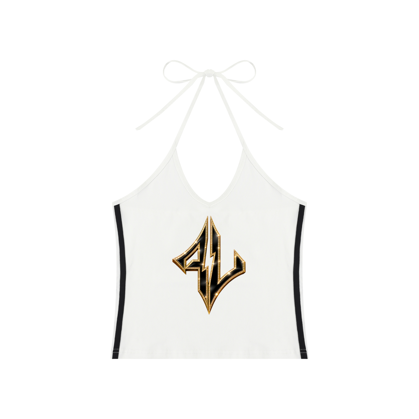 Women's FASTLIFE Color Block Halter Crop Tank Top