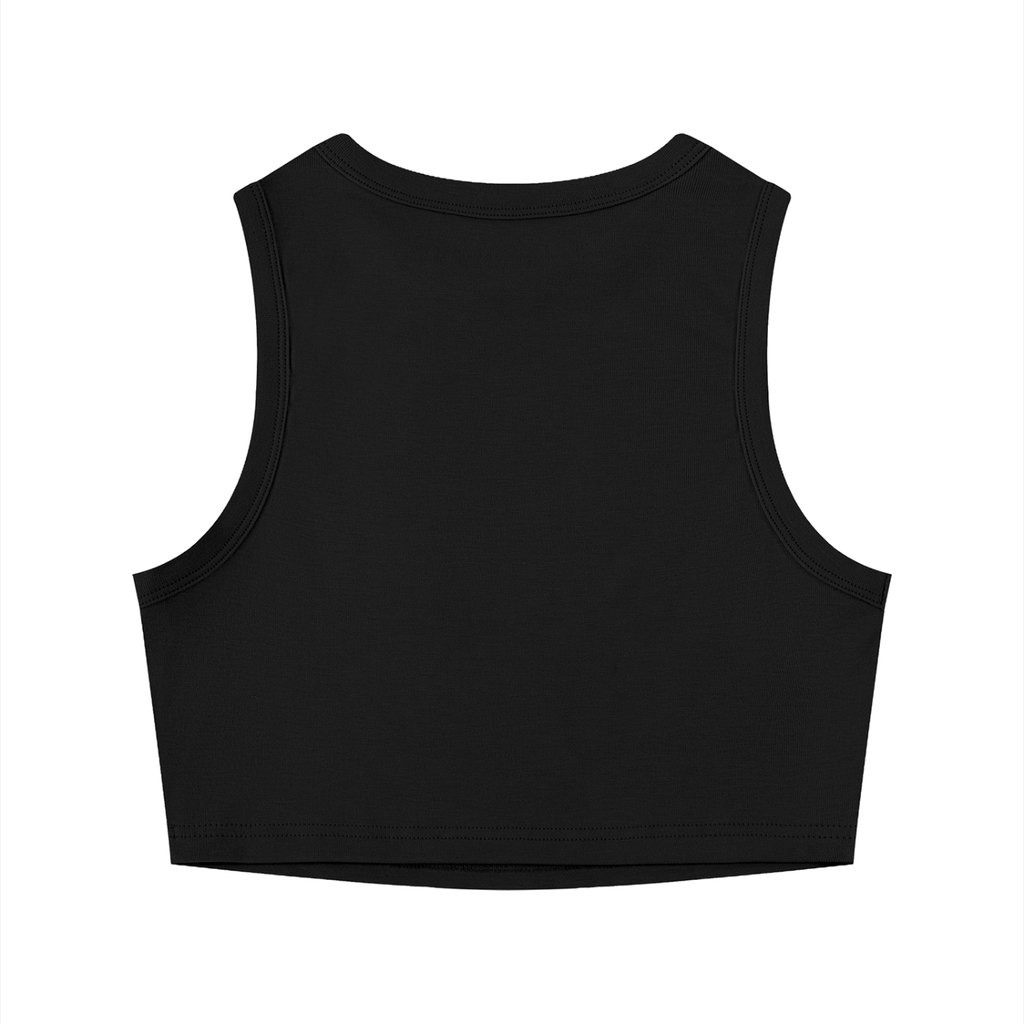 Women's Korveiii Diamond Doll Crop Tank Top
