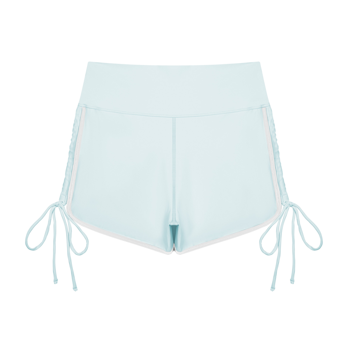 Korveiii Women’s Color Block High Waisted Yoga Shorts