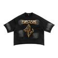 FASTLIFE HOF Sunfade French Terry Raw Edge T-Shirt