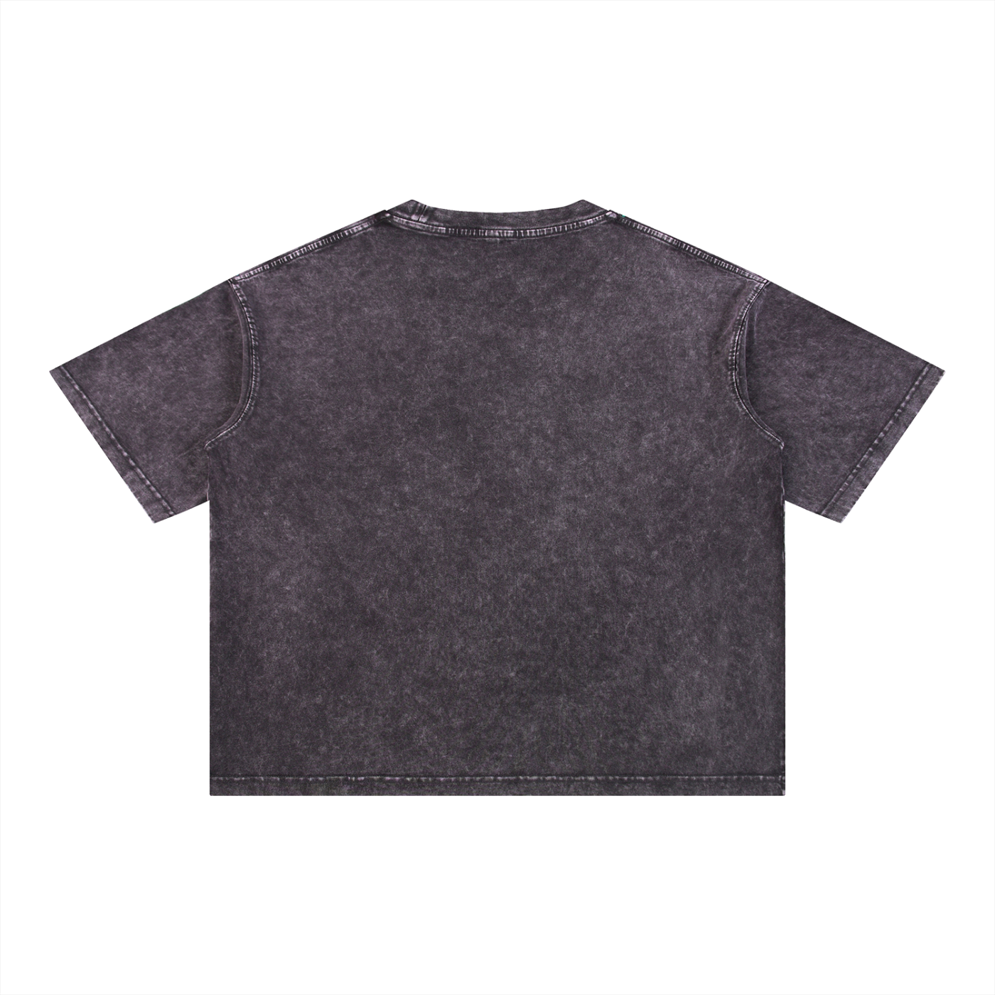 FASTLIFE Bubble Mineral Wash Boxy Cotton T-Shirt