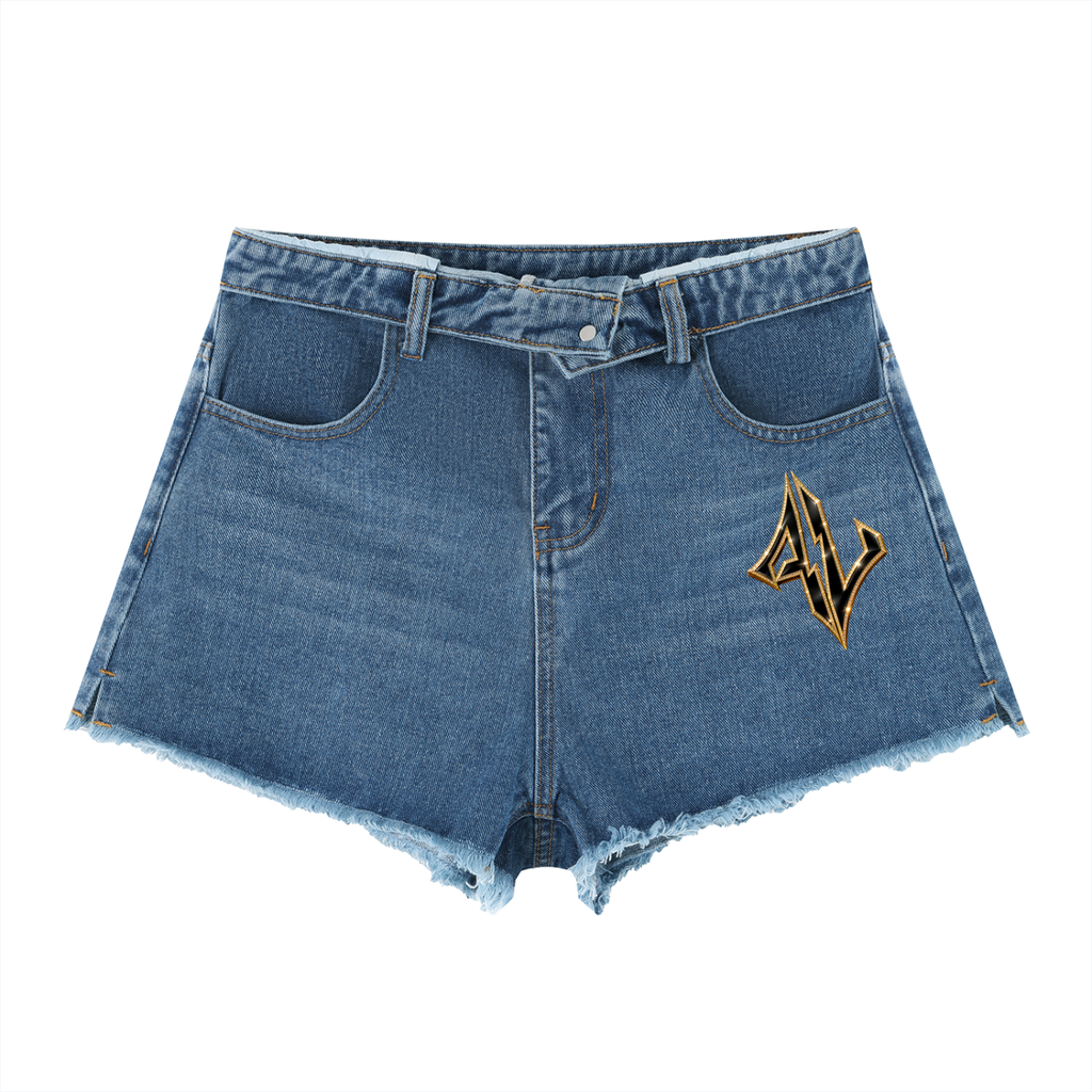 Women’s FASTLIFE Vintage Wash High Rise Denim Shorts