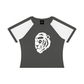 Korveiii Women’s Slim Raglan Color Block T-Shirt