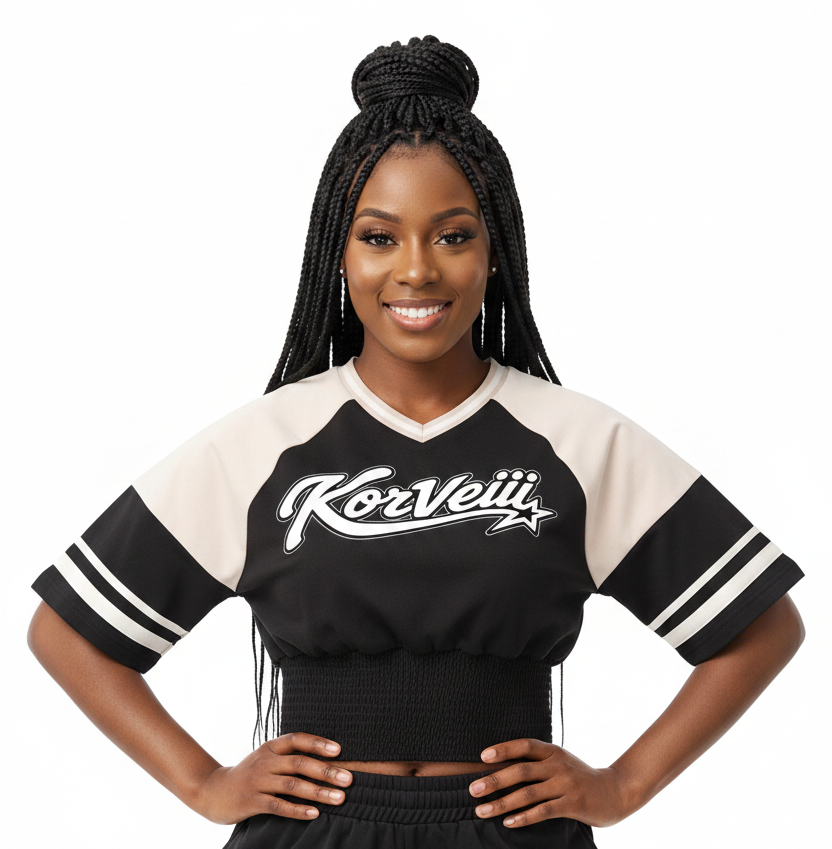 Women's Korveiii Color Block Ruched T-Shirt