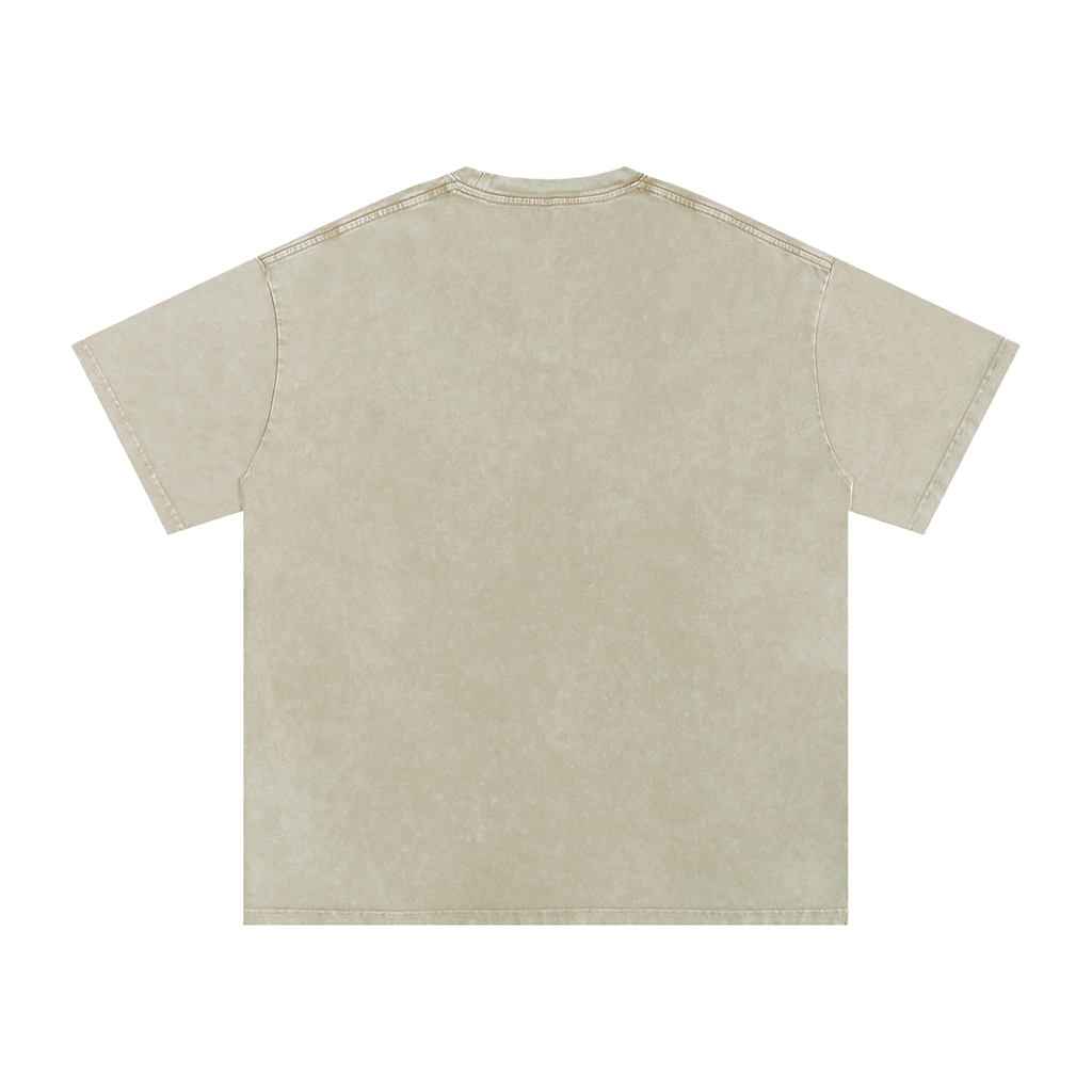 FASTLIFE racing Snow Washed Oversized Cotton T-Shirt